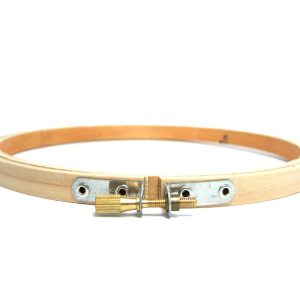 Wooden Embroidery Hoops - 8 - Pack of 6