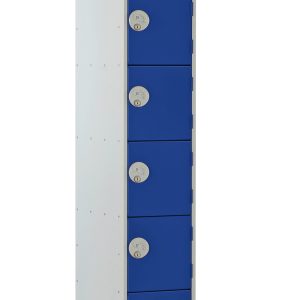 Full Size Steel Lockers - Blue - 6 Door
