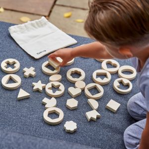 TickiT Inside Outside Wooden Shapes