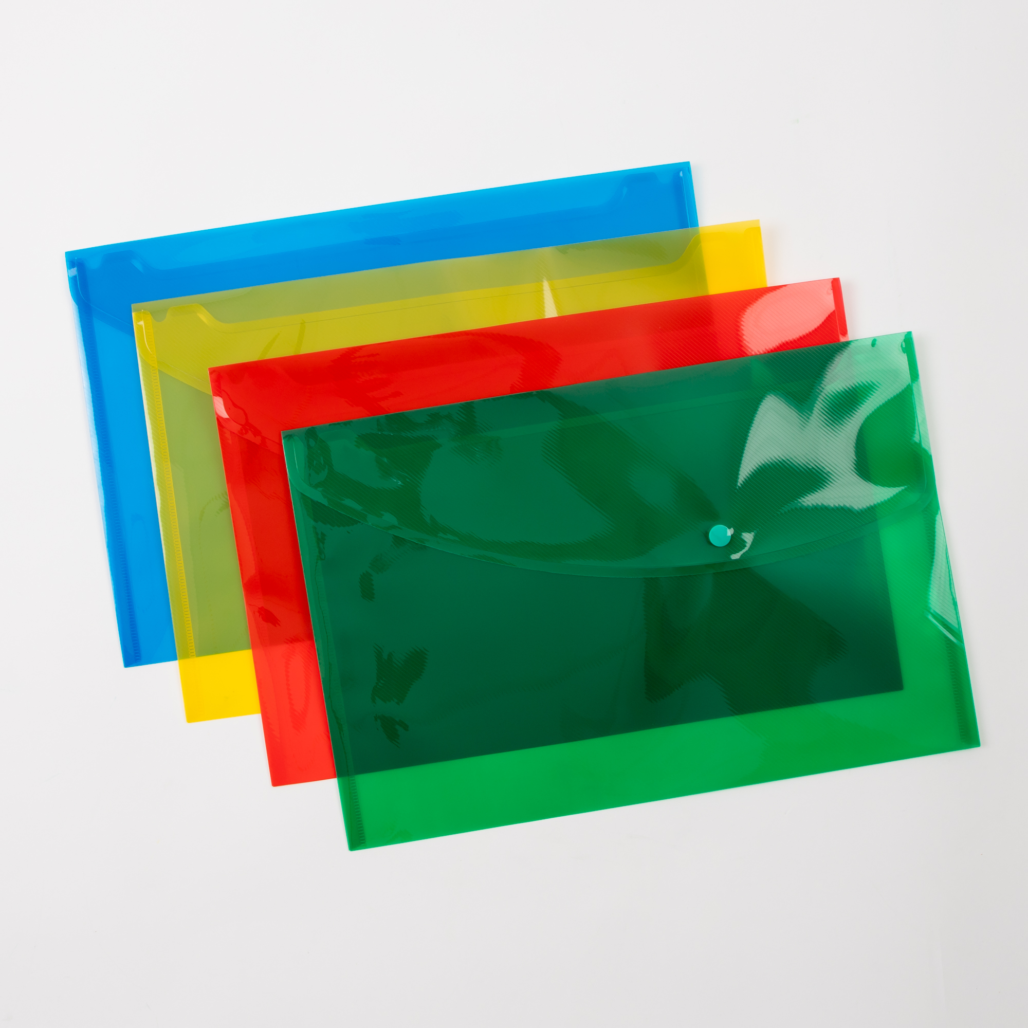 CM Foolscap Popper Wallets Asst P40
