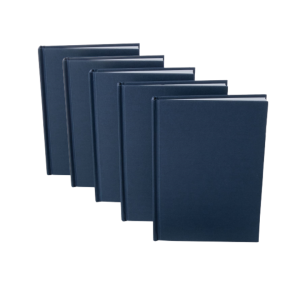 A4 Casebound Book Blue P5