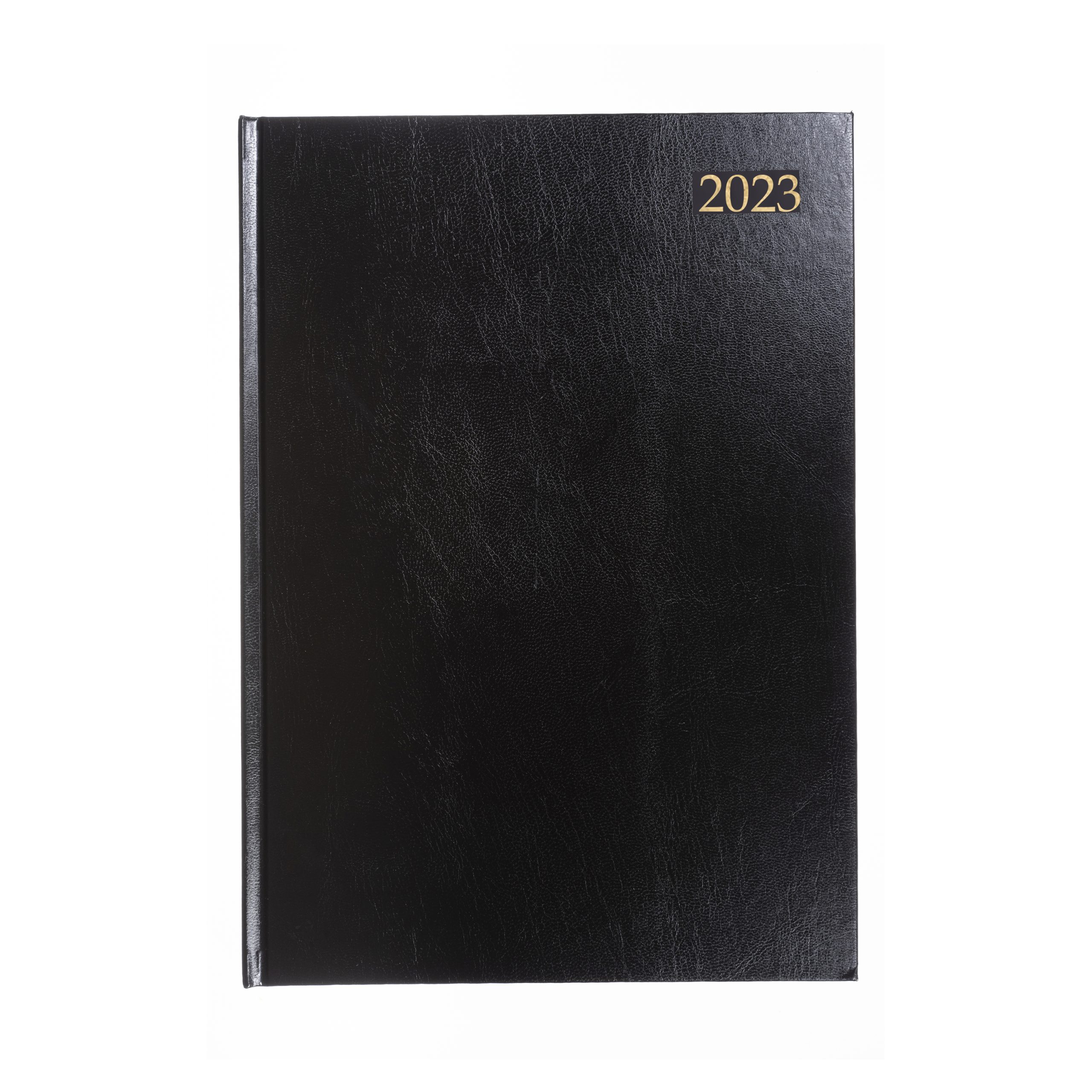 A4 Day Per Page Calendar Diary Black