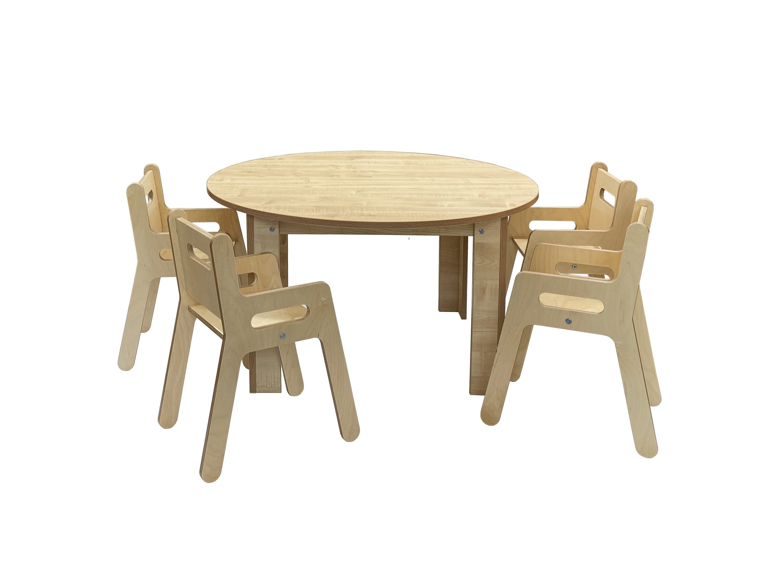 Maplescape Round Table - Maple - 460mm - Image 2