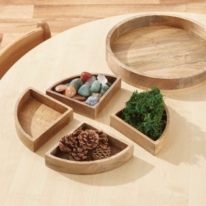 Circular Tray with 4 Sorting Sections