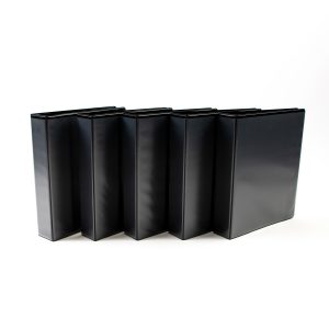 A4Pres Ring Binder 4Ring 40mm Blk