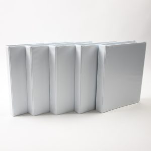 A4Pres Ring Binder 4Ring 25mm Wht