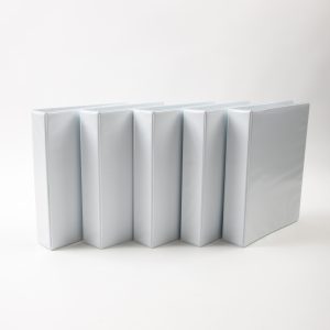 A4Pres Ring Binder 4Ring 40mm Wht