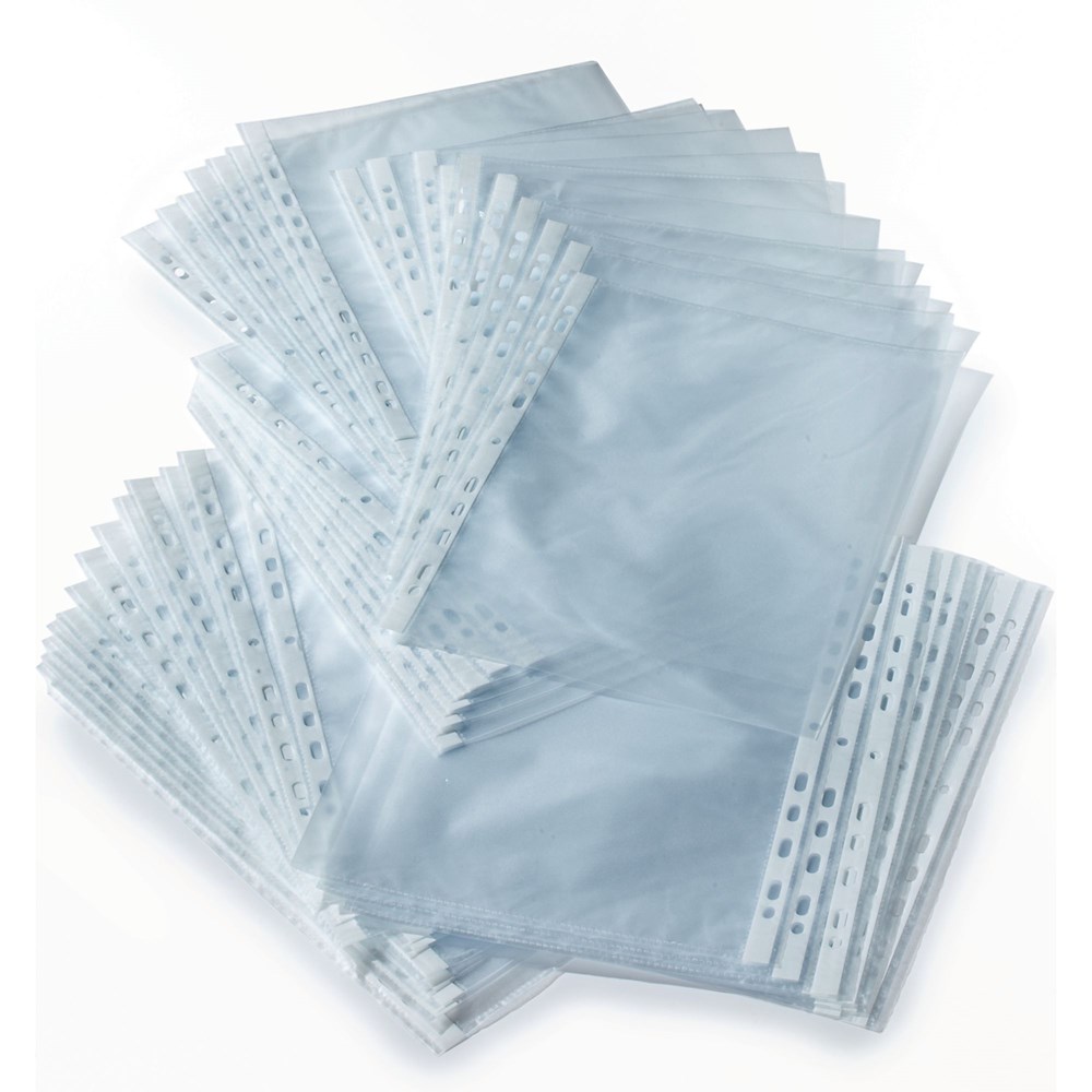 Economy Pocket A4 Clear - Pack 100