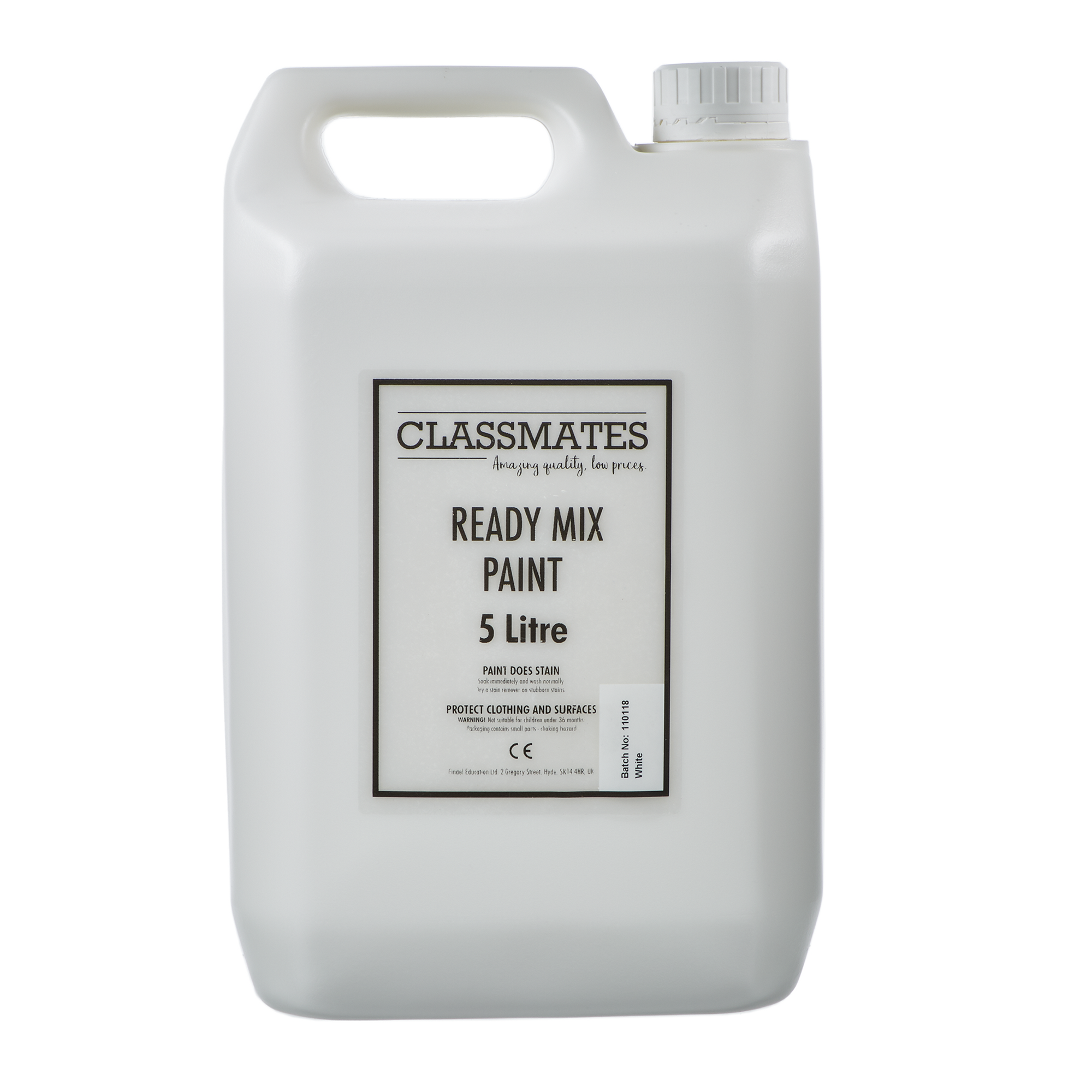 Classmates Ready Mix White 5L