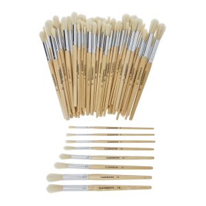 CM Round Hog Long Brushes - Size 4 P10
