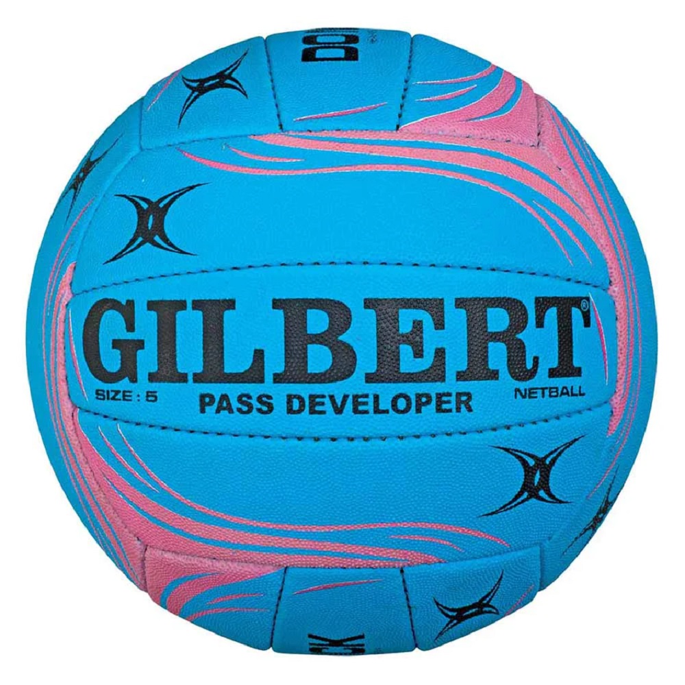 Gilbert Pass Developer Ball Blue Size 5