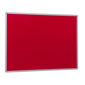 Alum Framed Nbrd 24x12 Red