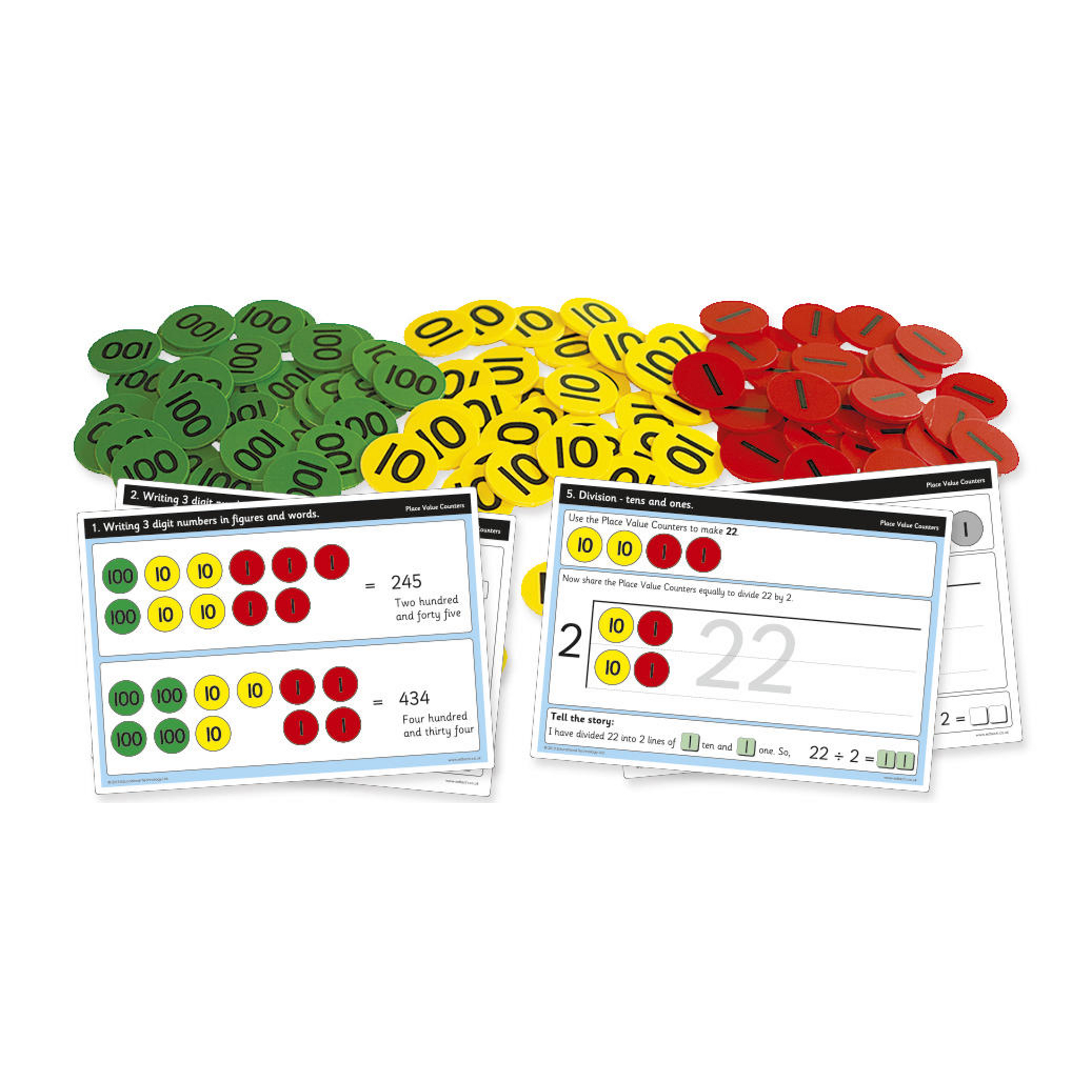 Place Value Counters (ones tens hundreds