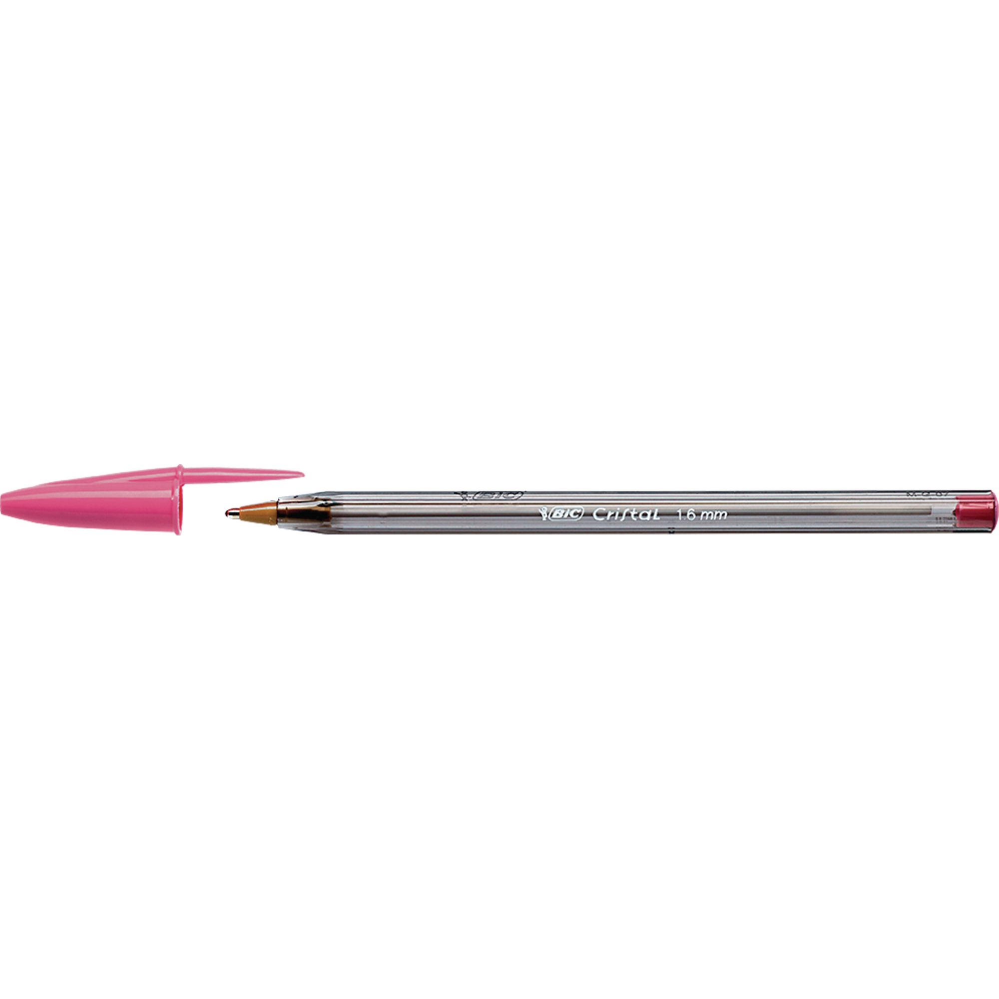 Bic Crystal Fun Pen Pink P20 - Image 2