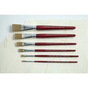 Brushes S30 Flat Set 6 Asst