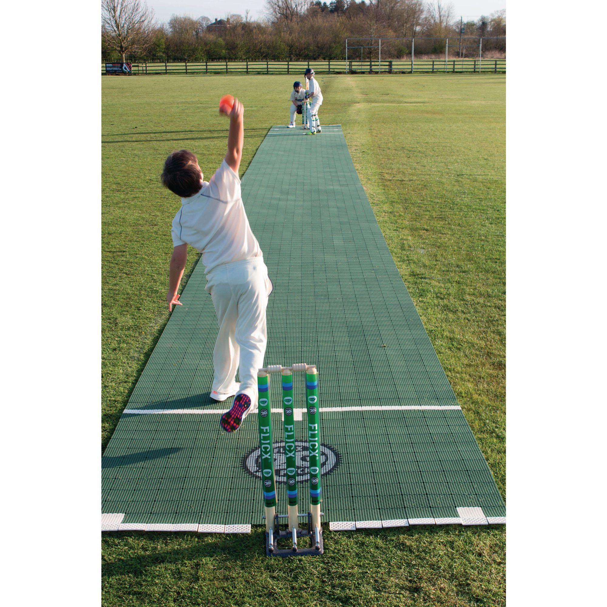 Flicx Cricket Match Pitch 20.12x1.8m - Image 3