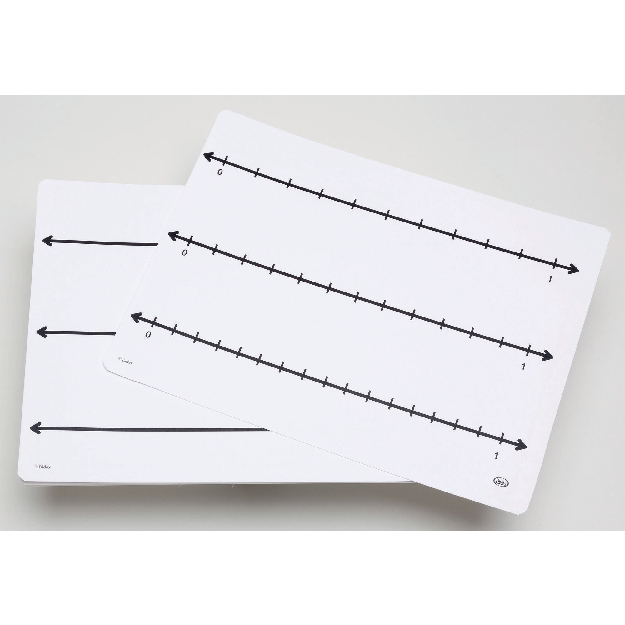 Write On Off Fraction Number Line Mats | Eduspace Supplies
