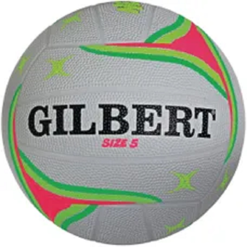 Gilbert APT Netball-FLUOGRN-5
