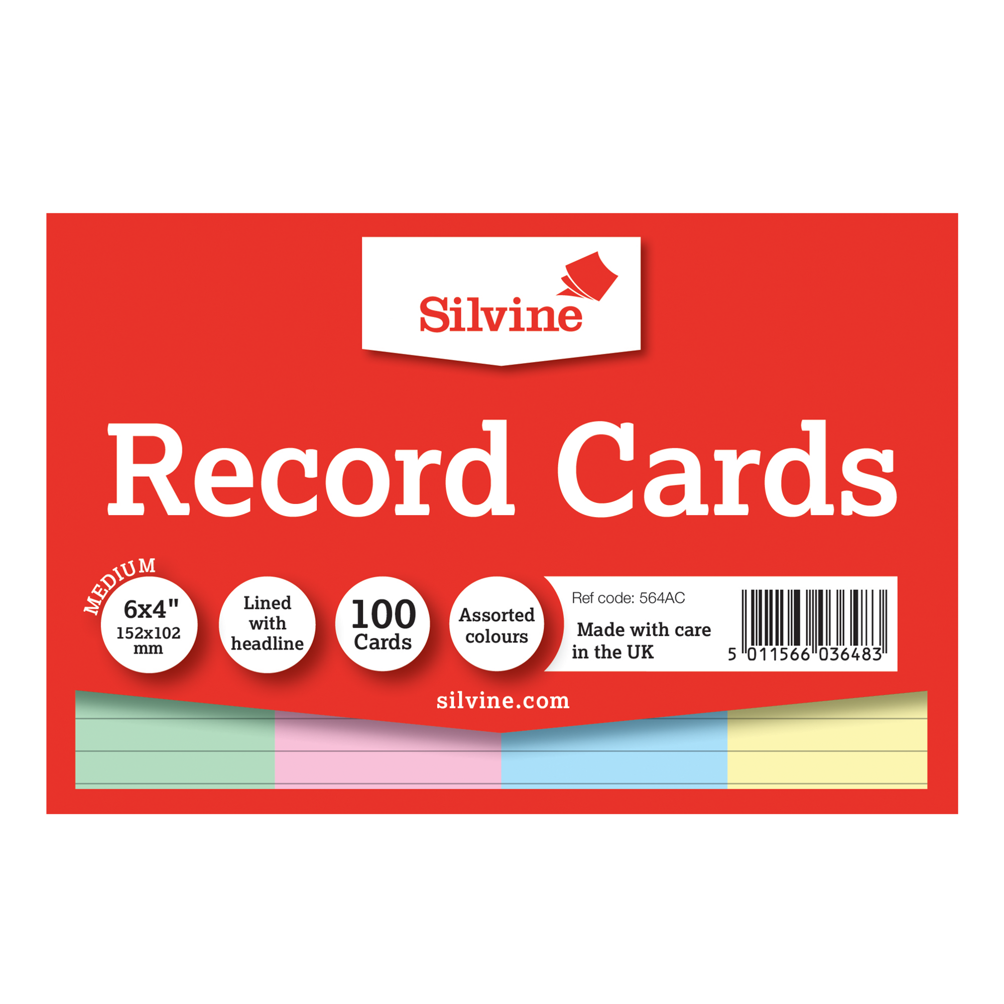 Record Cards Assorted 6x4in - Image 2