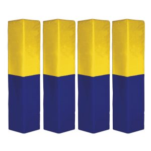 Rugpost Pads 2colours 4inch Dia Set Of 4