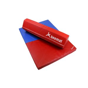 Beemat Foldingbalancebeam Mat Pk Redblue