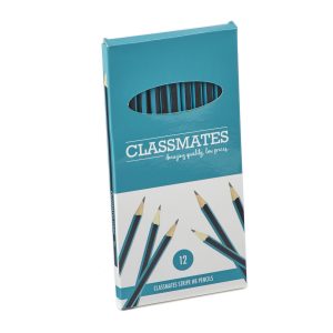Classmate Stripe HB Pencils Pack 12