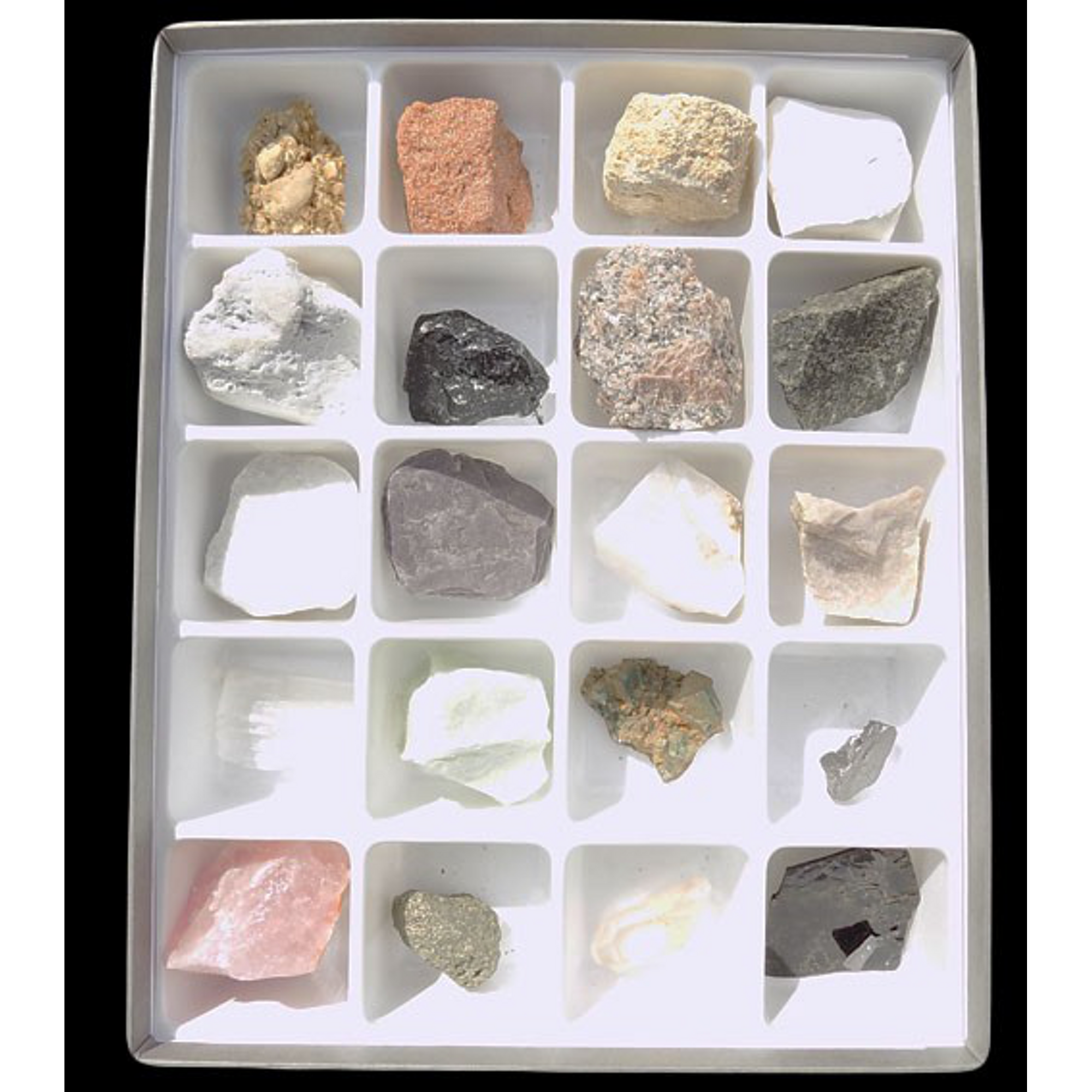 20 Specimen Rock And Mineral Set | Eduspace Supplies