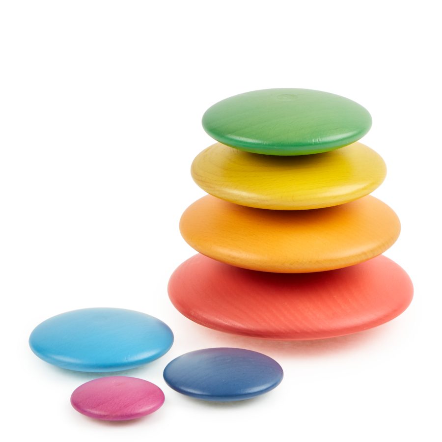 Rainbow Buttons Pk7 | Eduspace Supplies