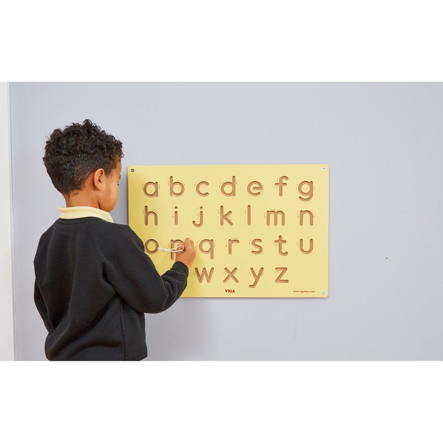 Lowercase Letters Wooden Board | Learning Space Solutions