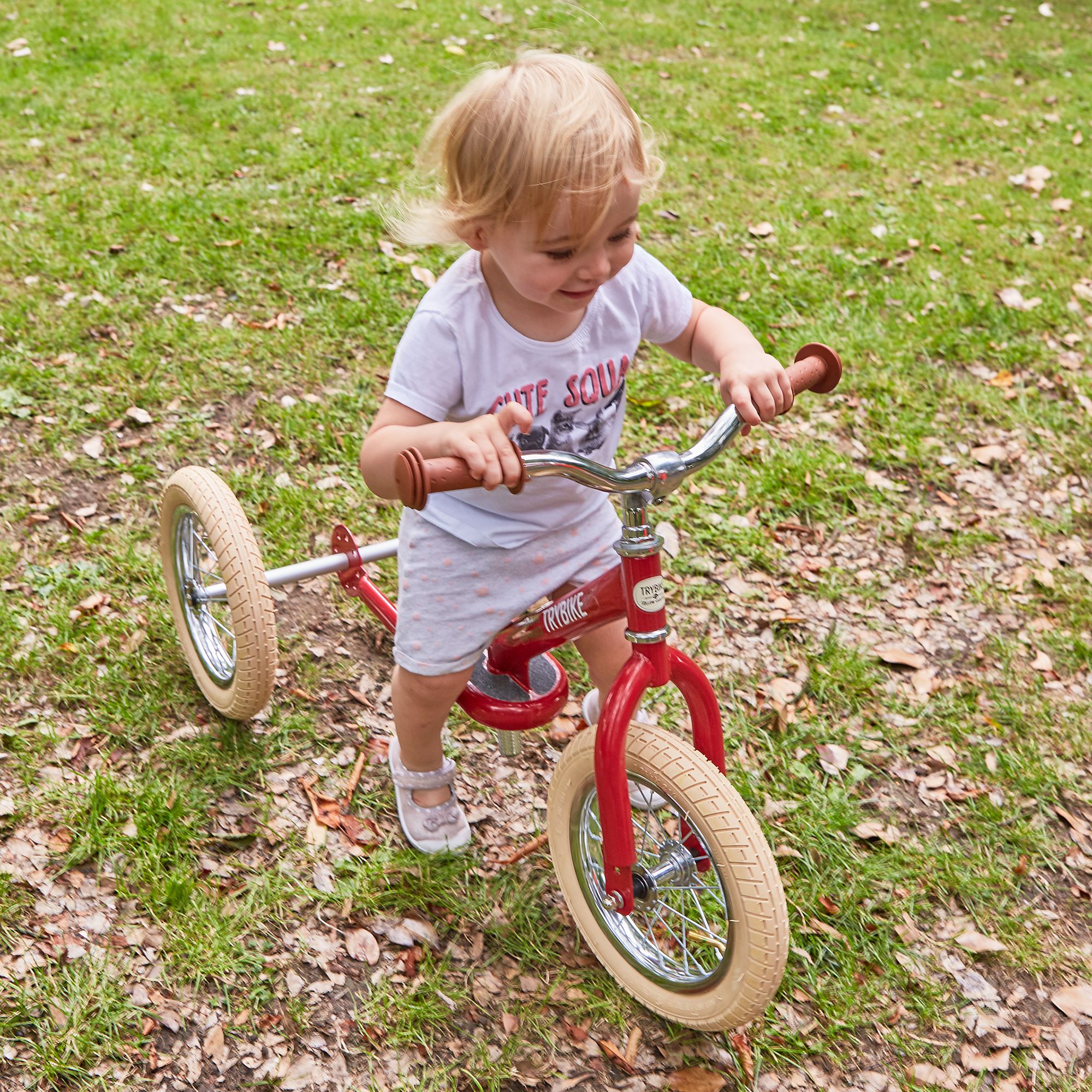 Trybike 2 In 1 Bike Red