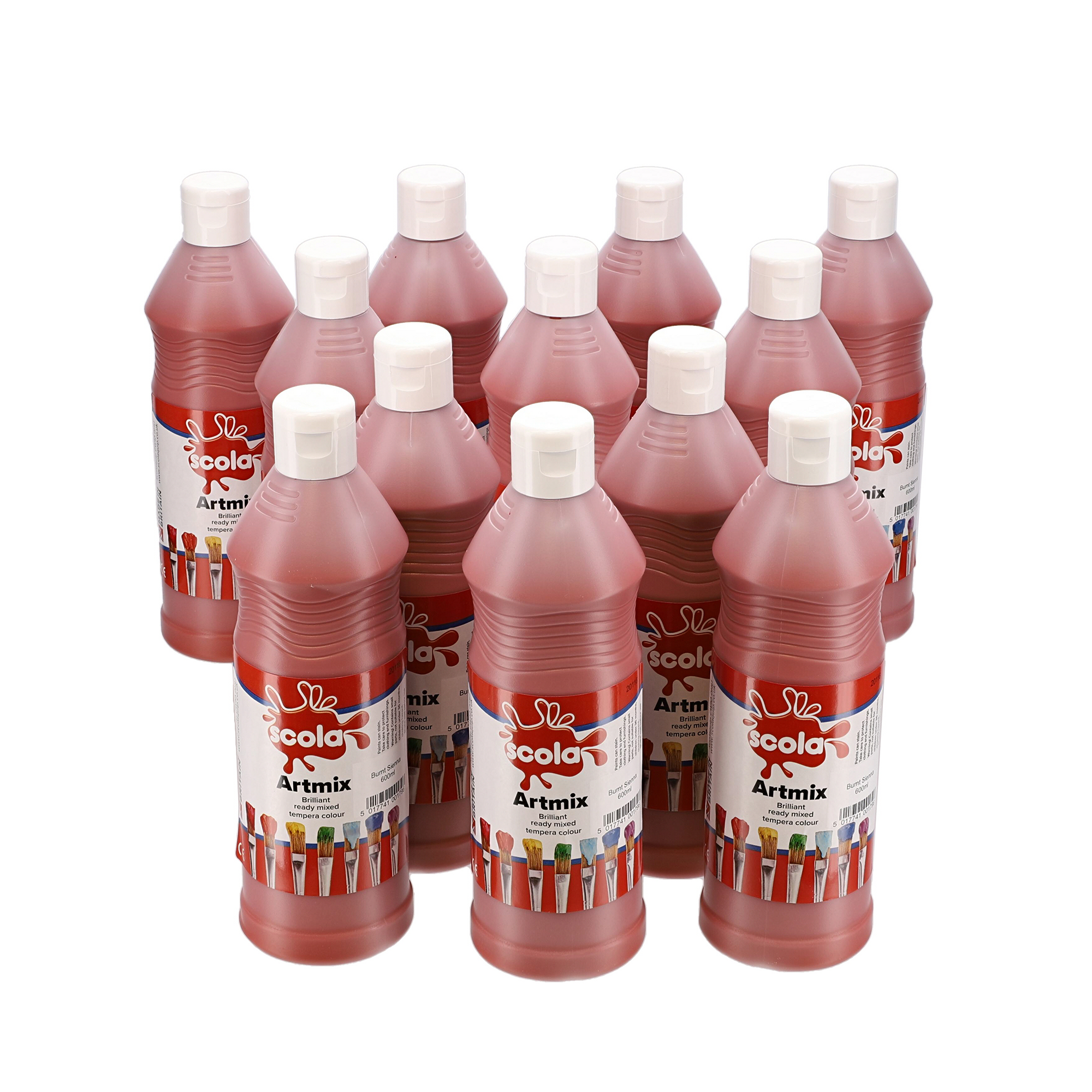 Scola Artmix Burnt Sienna 600mlx12