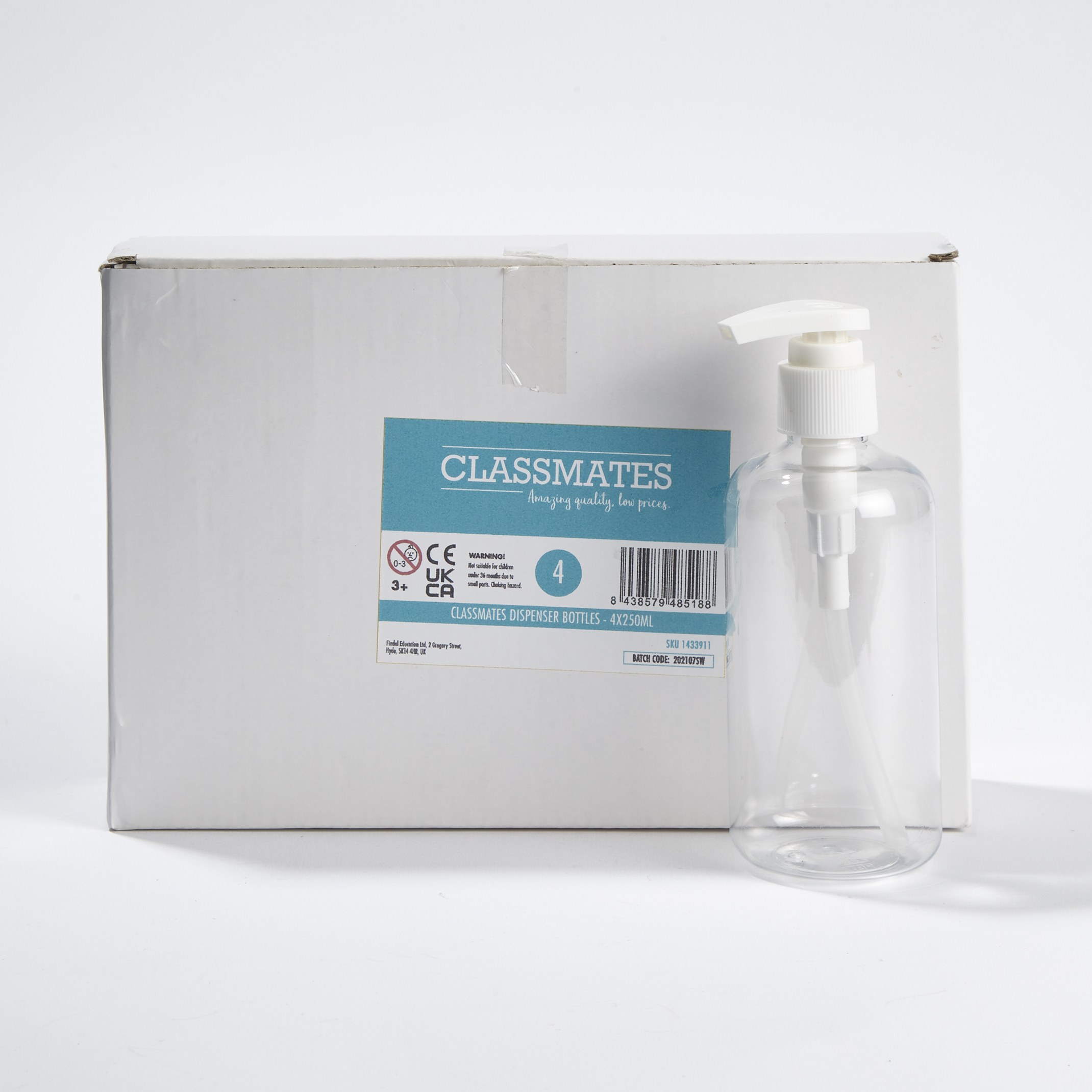 Classmates Dispenser Bottles - 4 x 250ml - Image 2
