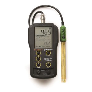 W-Res H-Held PH MV and Temp Meter