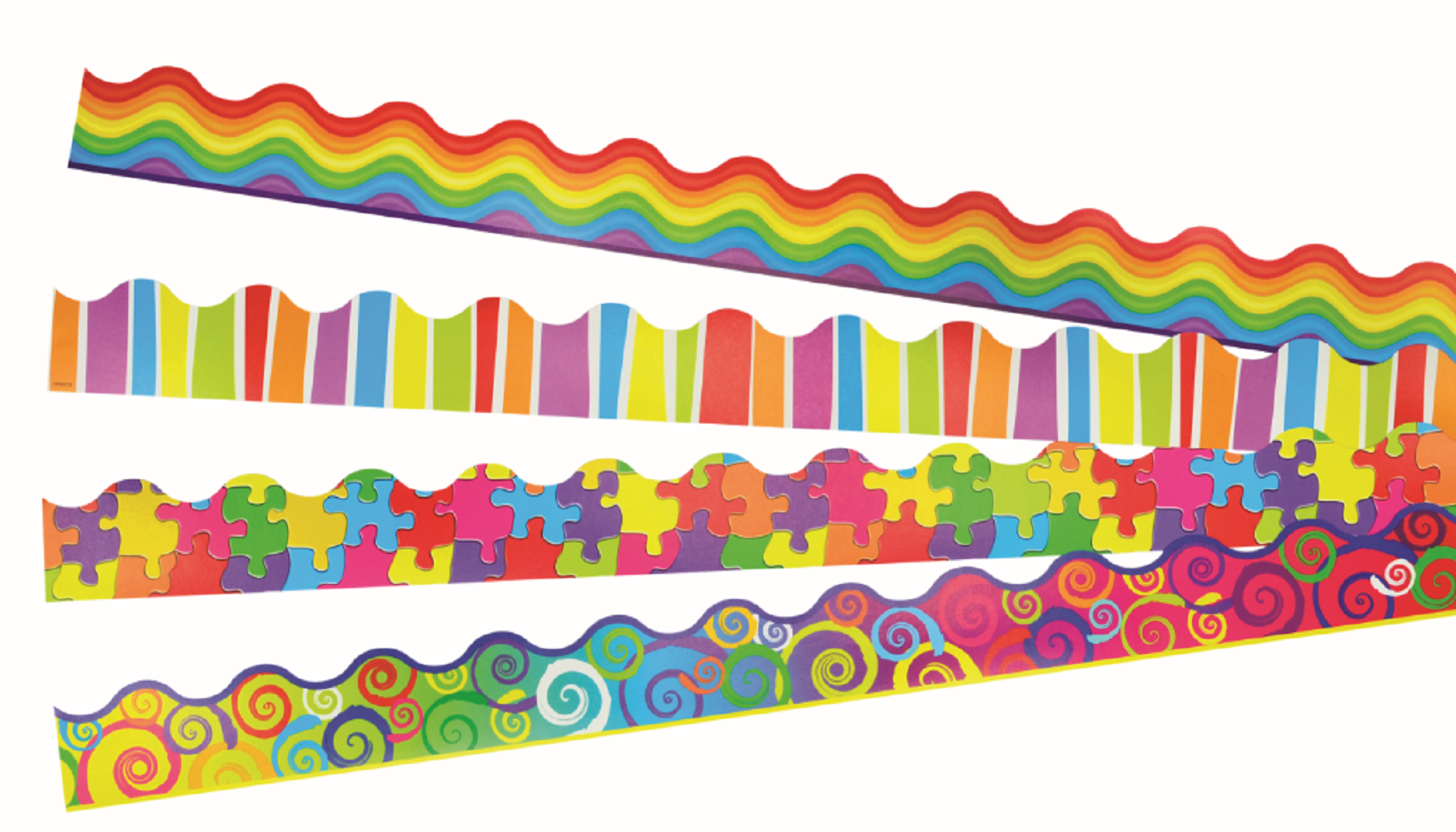 Fab Trimmers Pk 4 Designs 48 Strips