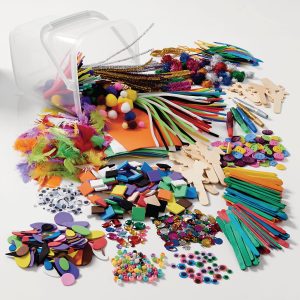 Collage Pack With 24 Glue Sticks