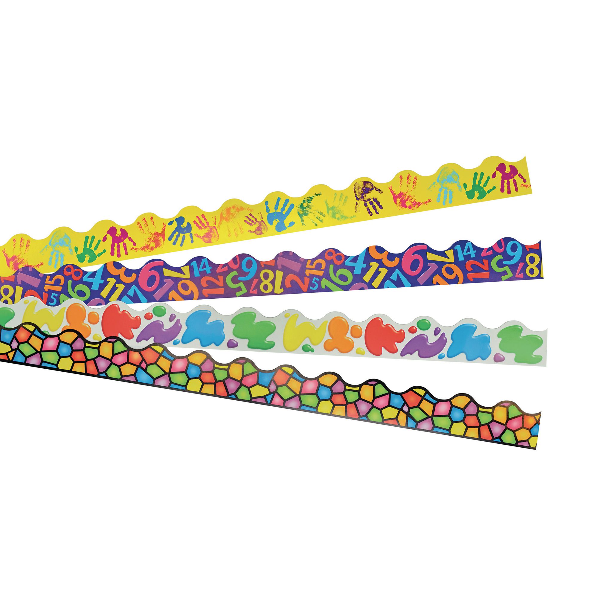 Fab Trimmers Pk 4 Designs 48 Strips - Image 2