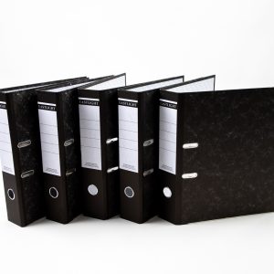 Marble Effect Lever Arch Files Pk10