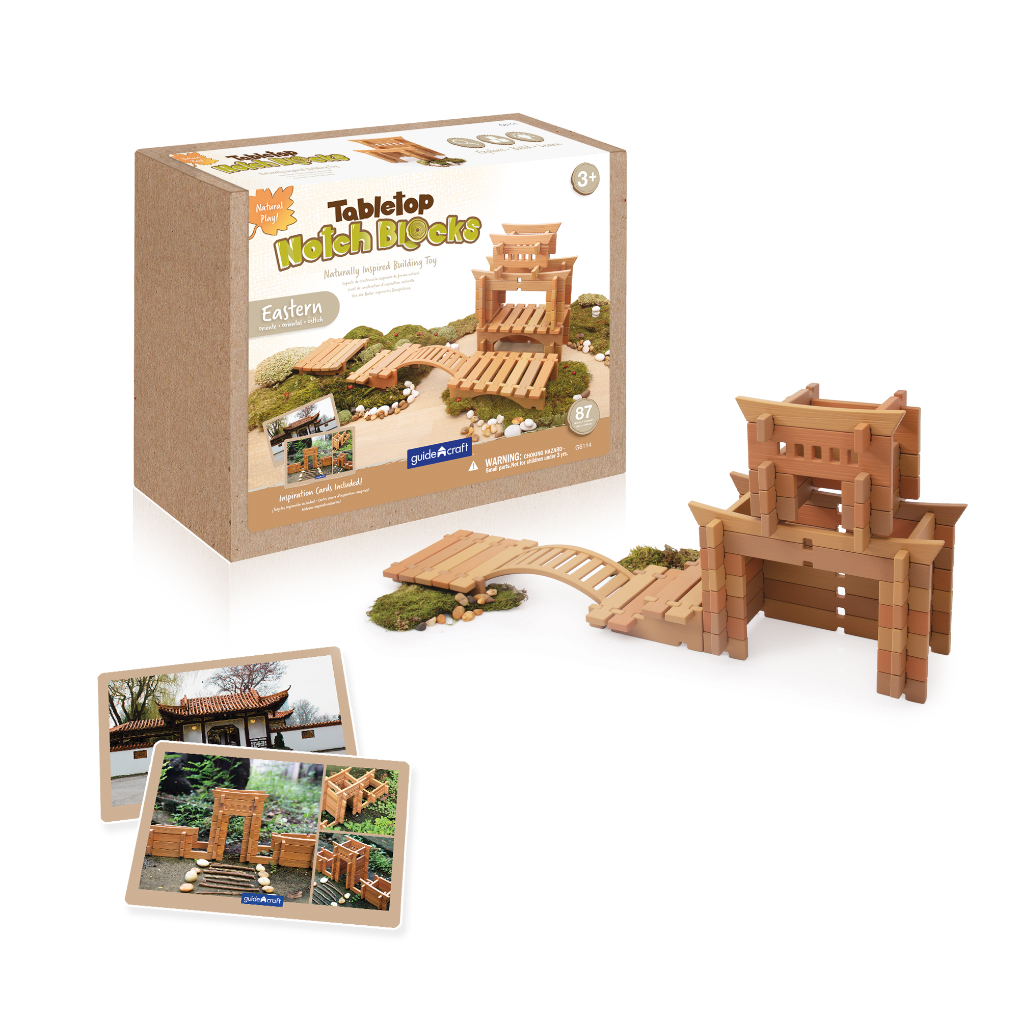 Tabletop Notch Blocks – Eastern 87pc | Eduspace Supplies