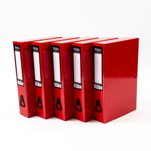 Pukka Box Files Red P10