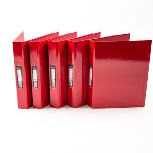 Pukka Ringbinder Files Red P10
