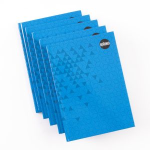Casebound Book A5 160p 8mm Dark Blue P5