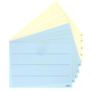 Lined Tinted Boards - Pack of 10