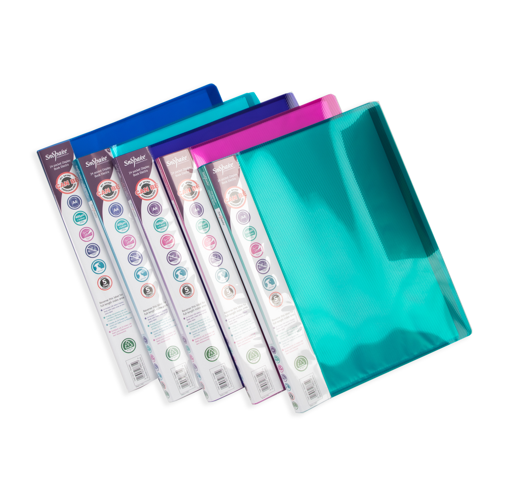 Electra A4 Display Book 24 pockets x10