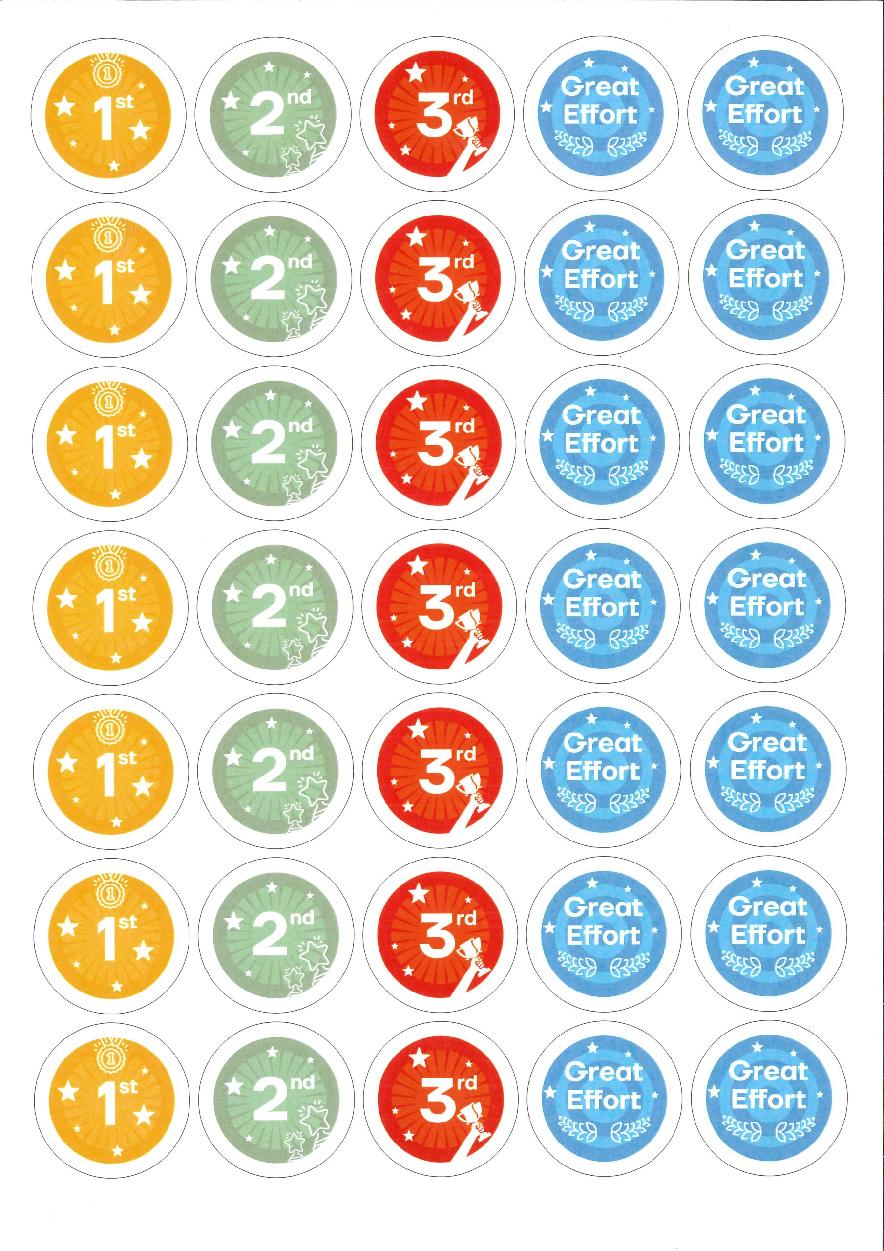 Sports Day Stickers - Pack of 140 - Image 2