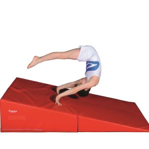 Beemat Folding Gym Incline Wedge Red
