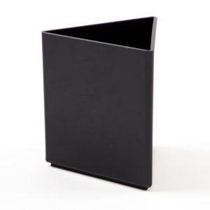 Triangular Pen Pot Black