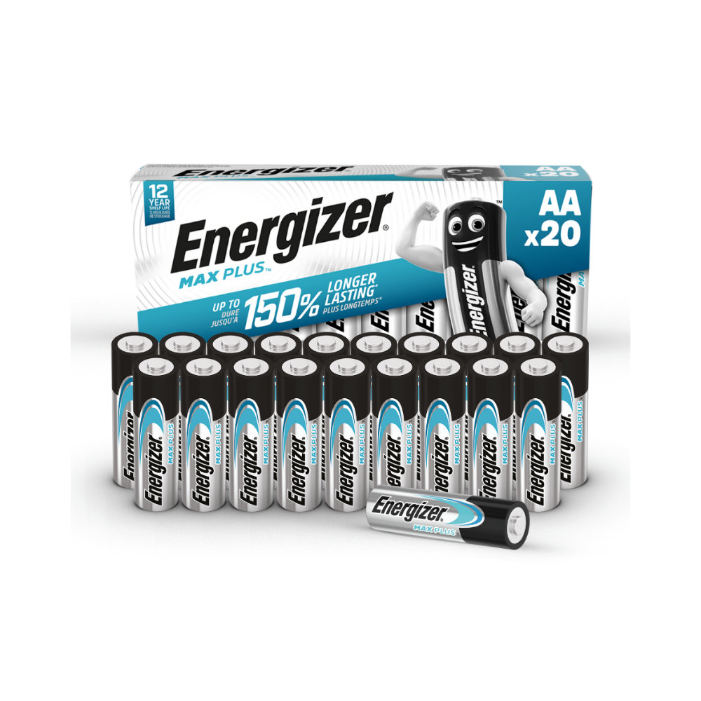 Energizer AA Max Plus Batteries - P20
