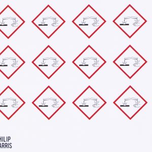 Warning Label - Corrosive Agents