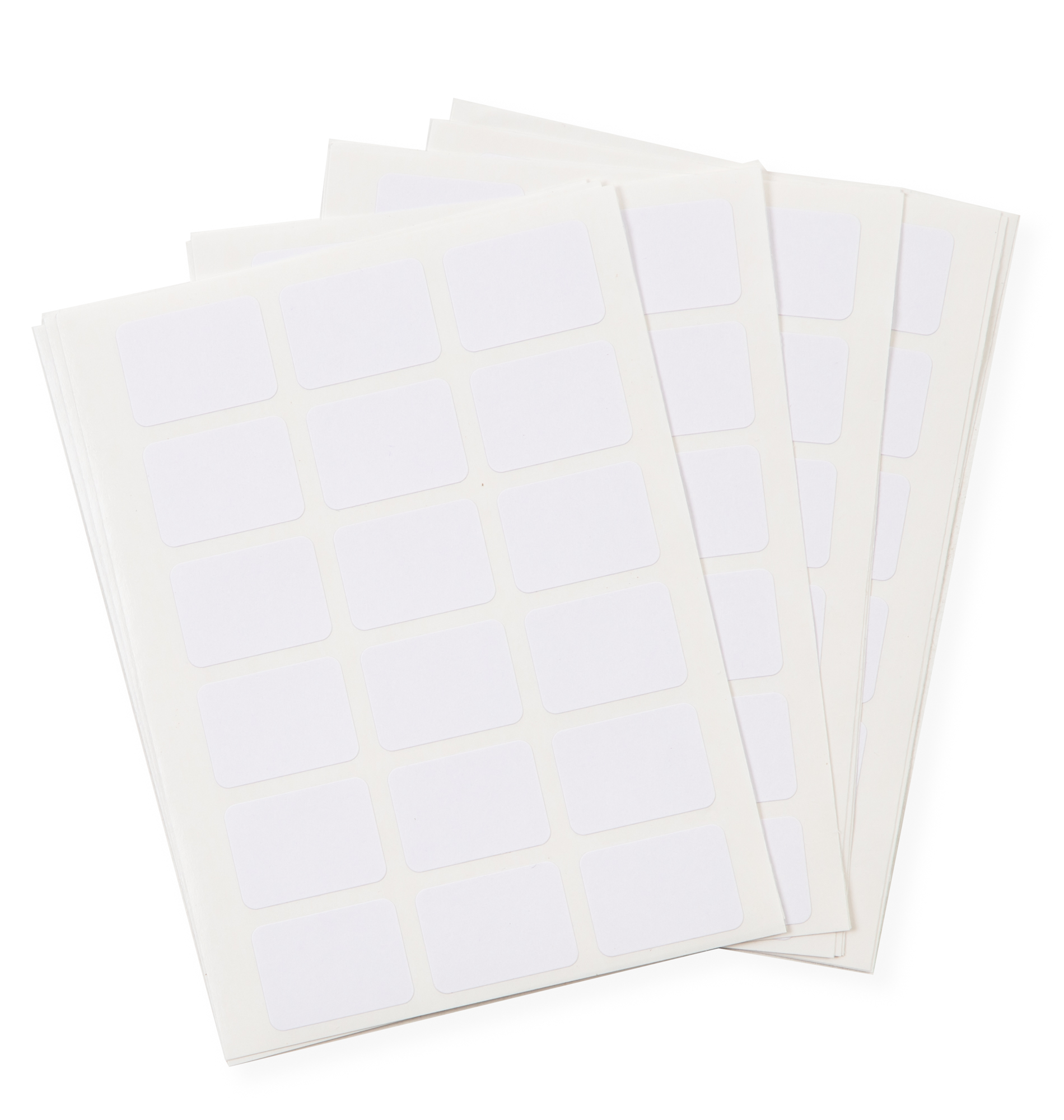 Plain White Labels 16x22mmP200