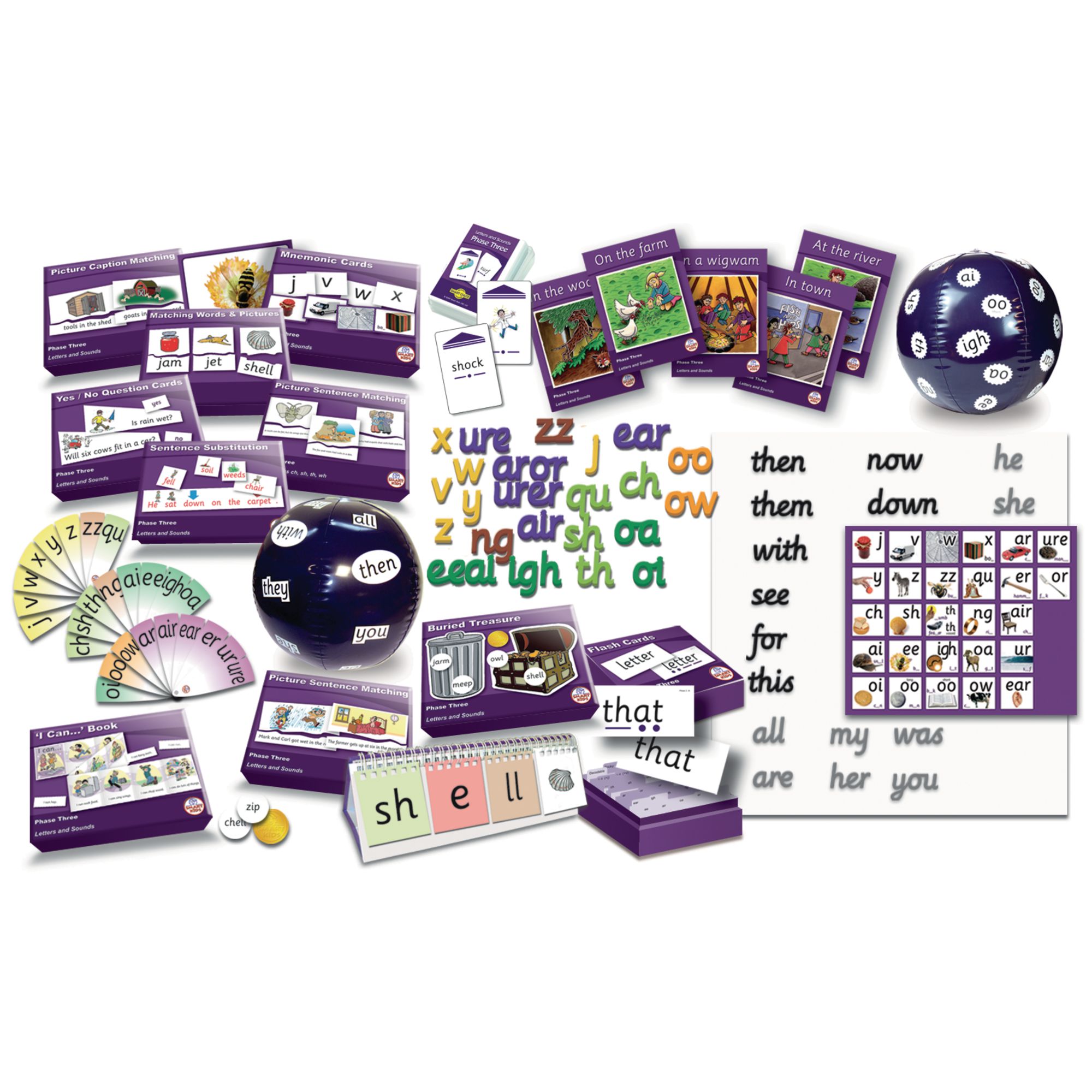 Letters And Sounds Phase 3 Pack | Eduspace Supplies